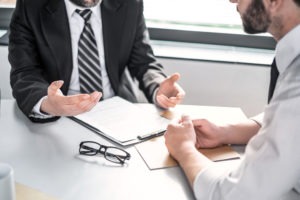 Probation Violation Lawyer in Lakewood | Simmrin Law Group lawyer talking to client about legal options