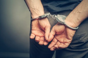 PC 837: Citizen’s Arrest in California closeup of handcuffed hands