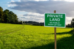 Property Crimes Attorney in Downey, CA | Free Consult no-trespassing-sign