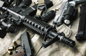 Weapon Charge Lawyer in Ontario | Free Consultations 24/7 pile of assault rifles