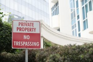 Property Crime Lawyer in West Covina | Free Consultations 24/7 private property sign