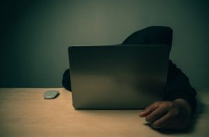 Sex Crimes Lawyer in Encino | Free Consultation man looking up shady things on the internet