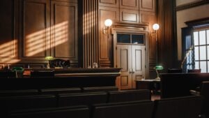 5250 Hearing Lawyer in Irvine | Free Consultations 24/7 dark courtroom