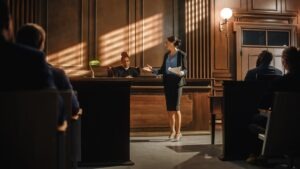5250 Hearing Lawyer in Alhambra | Free Consultations 24/7 female attorney in court