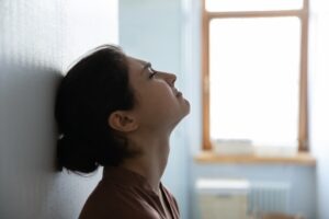 woman with anxiety