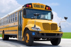 Bus Accident Lawyer in Irvine | Free Consultations 24/7 school-bus-on-blacktop