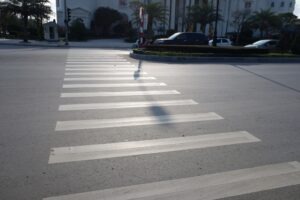 Pedestrians should cross at a crosswalk to stay safe, but if you get hit anyway, contact our Garden Grove pedestrian accident lawyers.